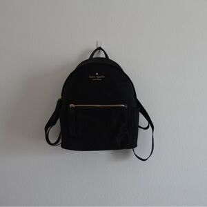 Kate Spade Black Backpack